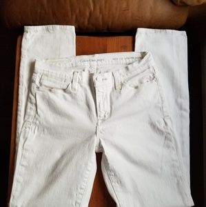 Calvin Klein White Ultimate Skinny Jeans ♥